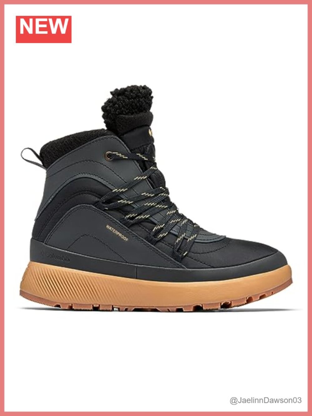 Columbia Women's Omni-Heat Red Hills Insulated Lace-Up Winter Snow Boots